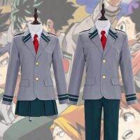 Spot my hero academia cosplay anime school uniform green valley out for a long time Liri Ochako uniform suit CosPlay☇