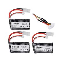 lffa33 7.4V 3200mAh 2s lipo Battery and Charger For remote control Toys Car Boat Drone Spare parts 7.4 V Li-po battery 18650 Bateria