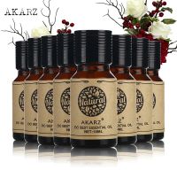 AKARZ  value meals Bergamot Vanilla Honeysuckle Chamomile Jasmine Musk Eucalyptus Osmanthus essential oil 10ml*8 Other Specialty Kitchen Tools