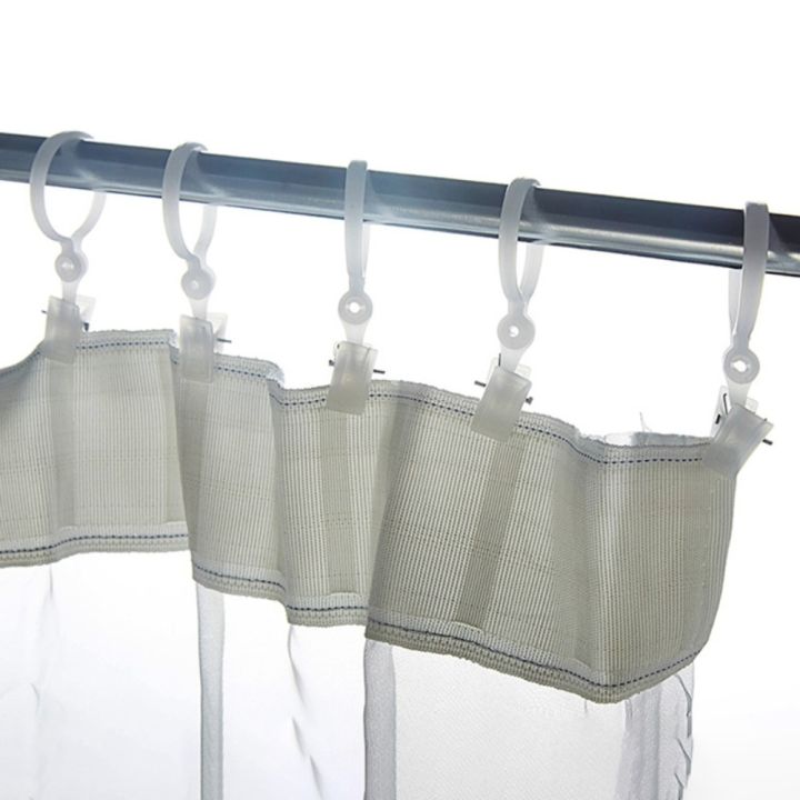 sdfbn-พลาสติกทำจากพลาสติก-10ชิ้น-เซ็ต-อุปกรณ์เสริมผ้าม่าน-เรโทร-ง่ายๆ-แบบพกพาได้-แคลมป์หนีบ-ห่วงผ้าม่าน-คลิปหนีบผ้าม่าน-ตะขอแขวนผ้า