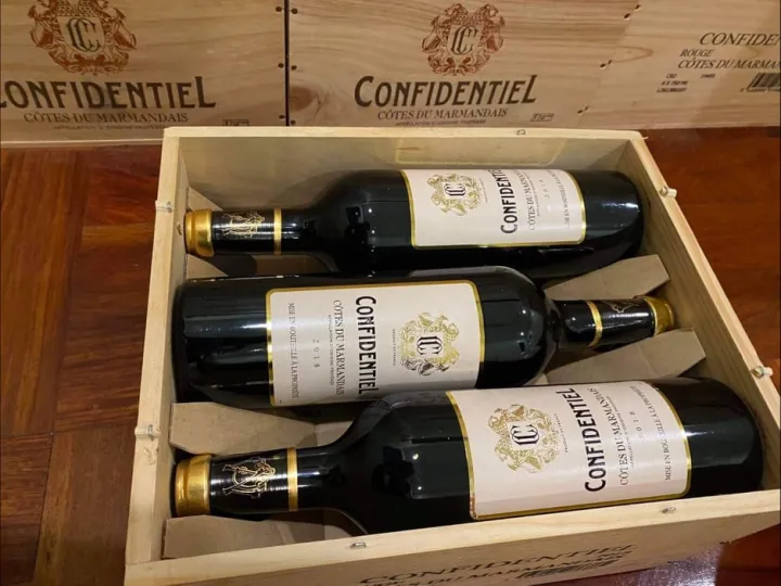 6 bottles Confidentiel 2018 Wine South West France Red Wine Lazada PH