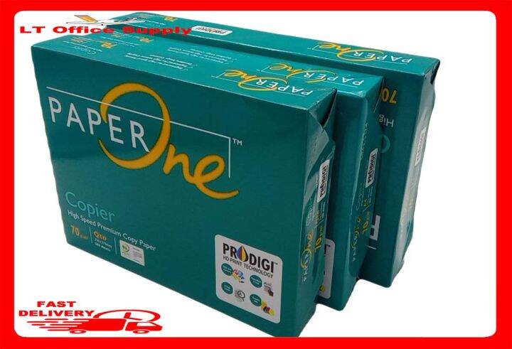 3 Ream Paper One Bond Paper Substance 20 70gsm Size A4 Lazada Ph 3039