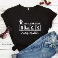 I Cant Breathe Black Lives Matter T-Shirt Civil Rights Tshirt Casual Women Equality Graphic Tee Shirt Top Premium Fabric