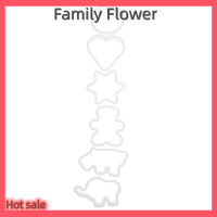 Family Flower Flash Sale 6pcs Cookie cutters การ์ตูนสัตว์รูปร่าง DIY บิสกิตแม่พิมพ์ทำด้วยมือ