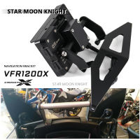 สำหรับฮอนด้า VFR1200X C Rosstourer VFR 1200X2016-2020กระจกยืน H Older ศัพท์ศัพท์มือถือนำทาง GPS ยึดแผ่น