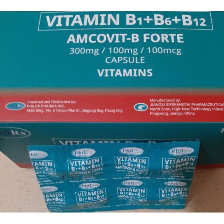 Amcovit B Forte By 20's( Vitamins) | Lazada PH