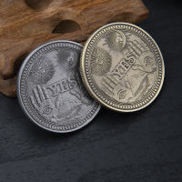 เหรียญทองแดงชุบโกธิค All See Eye Prediction Yes or No Decision Coin เหรียญที่ระลึกเหรียญที่ระลึกหรือ Death Angel-Faewer