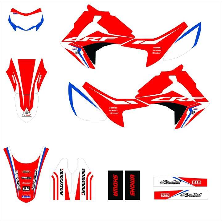 Enjoy Manufacturing Honda Graphics Kit CRF 250 R 2018 - 2021 CRF