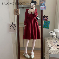 SALOME SELECT ชุดเดรสผู้หญิง เสื้อผ้าผญสวยๆ เดรส ชุดเดรส เดรสสายเดี่ยวสีน้ำเงินสำหรับผู้หญิง WLQ23914W7 37Z230915