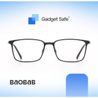 （A VOGUE）▧ Baobab Eyewear FINN Gadget Safe Glasses Anti Radiation Eyeglasses For Men and Women Rectangle