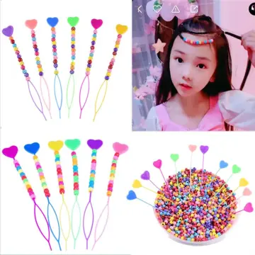 18 Pcs Weave Hairpin Miss Braiding Tools Quick Beader Loading Beads Plastic  Small Beaders Long For