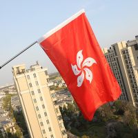 China Hong Kong Flag 2ft*3ft (60*90cm) 3ft*5ft (90*150cm) Size Christmas Decorations for Home Flag Banner  Power Points  Switches Savers