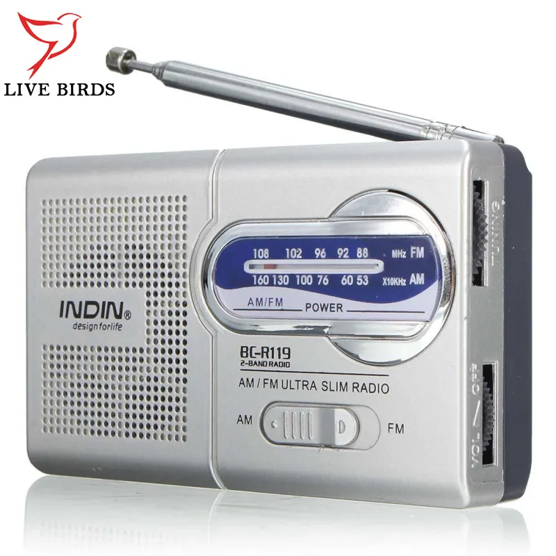 AM FM Battery Operated Portable Pocket Radio - Best Reception and Longest  Lasting. AM FM Compact Transistor Radios Player Operated by 2 AA Battery