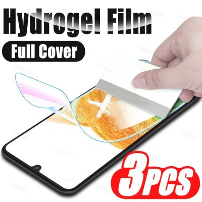 【lz】✘  Filme de hidrogel para Blackview protetor de tela não vidro N6000 2023 43 polegadas 3pcs
