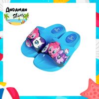 รองเท้าแตะเด็กผู้หญิงโพนี่ Adda Pony รุ่น 31K60 สีฟ้า รองเท้าเด็กผู้หญิง by Andaman Shoes