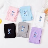 Cute Cartoon Rabbit Fashion Ice Silk UV Protection Sun Protection Sleeve Printing Sleeve Long Arm Gloves INS Arm Sleeve