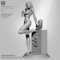 H75mm 1/24 Resin model kits figure beauty colorless and self-assembled TD-2687