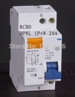 Dpnl 1pn Dz30-32 20a กระแสไฟตกค้างเบรกเกอร์กับ Rcbo ป้องกันกระแสไหลมากเกิน