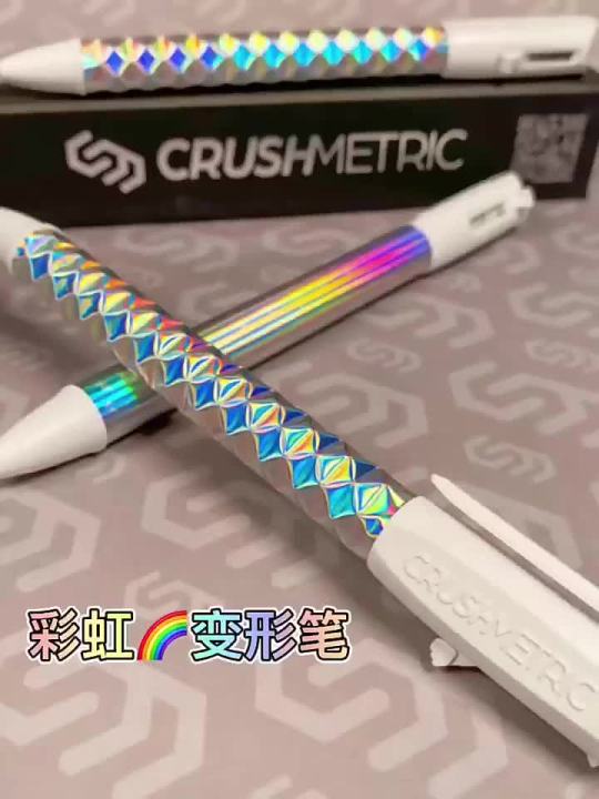 Creative Crushmetric Swtich Pen Intersting Shape Change Deformation Gel Pen  Decompression Pen Christmas Favor New Year Gift