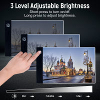 Led Drawing Copy Pad Board 3 Level Dimmable Kids Tablet Sketching Practice Painting Educational Toys Creativity for Children