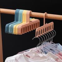 Nine-hole Multi-function Hanger Windproof Buckle Magic Panty Socks Rack Finishing Drying Hanger Wardrobe Hanger Hanger V6O3