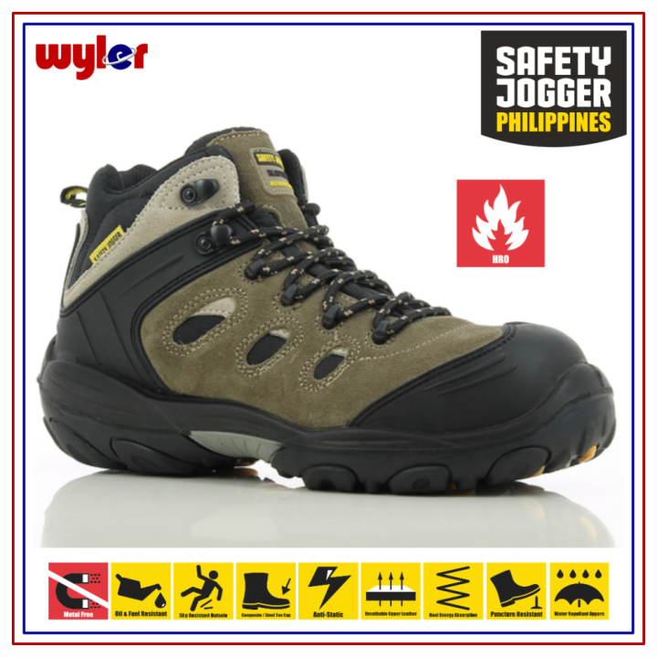 Safety Jogger Xplore S3/SRC HROLoCut Safety Shoes (Black) Lazada PH