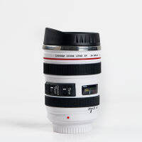 สแตนเลสกล้อง EF24-105mm กาแฟเลนส์แก้วสีขาวสีดำแก้วกาแฟสร้างสรรค์ของขวัญ