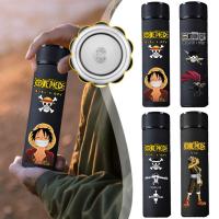 One Piece Stainless Steel Thermos Cup Luffy Fifth Gear Anime Vacuum Flask Peripheral Y5A7