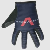 Winter Fleece Thermal  INEOS GRENADIER Team BLUE One Pair Full Finger Cycling Jersey Gloves MTB Road Mountain Gel Gloves