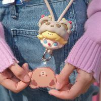 Dimoo Date Day Series Lanyard Blind Box Toys Mystery Box Popmart Cute Anime Figure Fashion Pendant Birthday Gift