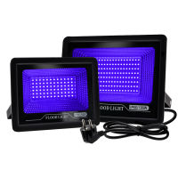 Seville LED UV แสงสีดำ50W 100W รังสีอัลตราไวโอเลตน้ำท่วมไฟ IP66กันน้ำ UV LED Blacklight สำหรับงานปาร์ตี้เรืองแสงในที่มืด Stage Decor