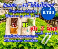 ปุ๋ยแห้ง A B สูตรน้ำนิ่ง   ปลูกผักสลัด,ผักไทย/จีน ชุดคู่ 3 ลิตร