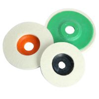 4"/5"/4.5" Stianless Steel Wool Felt Flap Polishing Wheel Disc Angle Grinder Buffing Pads For Medical Glass Marble Metal Durable Cleaning Tools