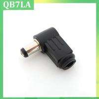 QB7LA Store 5.5x2.1mm DC Power adapter Plug 5.5*2.1 mm Connector L shaped Male 90 Right Angle Single Head Jack Adapter Cord