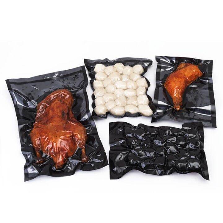 tetp-100pcs-black-nylon-vacuum-food-bags-home-sausage-dried-fruit-fresh-sealing-packaging-storage-kitchen-favor-wholesale