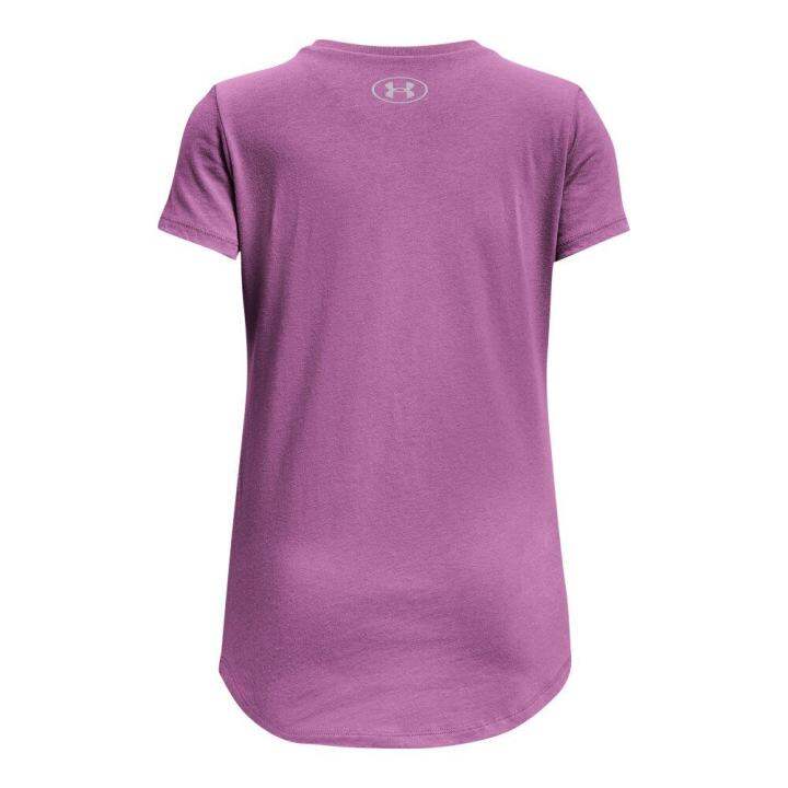 under-armour-ua-girls-she-shines-gradient-short-sleeve-อันเดอร์-อาร์มเมอร์-เสื้อเทรนนิ่ง-สำหรับเด็กผู้หญิง