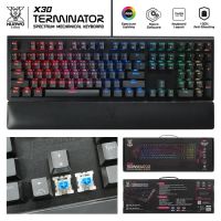 NUBWO คีย์บอร์ด USB KEYBOARD TERMINATOR x30