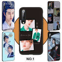 Casing หรับ OPPO A91 F15 A81 A92 A72 A52 A93 A94 Reno 2 2Z 2F 3 4 5 5K 6 4Z 6Z Lite Pro Plus A92S ni129 The Untamed Wang Yibo Pattern Phone เคสโทรศัพท์