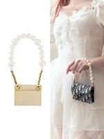 suitable for DIOR¯ Card bag transformation pearl chain bag wallet liner shoulder strap handbag to buy accessories