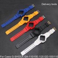 Silicone Rubber Watchband for G-SHOCK GA-110/100 /120 GD-100/110 mens Sport Delivery tools