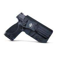 เสา Craft IWB Kydex Holster Cuttom Fit: S &amp; W M &amp; P 9มม.M2.0ขนาดเต็ม4.25-สายรัดเอวภายในที่พกปืนแบบซ่อน-Adj. Cant Retention-ฝาครอบ Mag-ปุ่ม-สวมใส่ไม่มีกระวนกระวายใจ