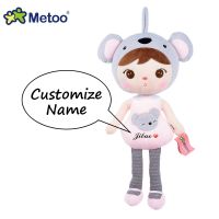 (Popular toys)  Metoo Jibao ตุ๊กตาปรับแต่งใส่ชื่อได้ตามต้องการตุ๊กตาสัตว์โคอาล่า Panda Angela ของเล่นตุ๊กตาสำหรับสาวเด็กทารกของขวัญวันเกิดวันคริสต์มาส