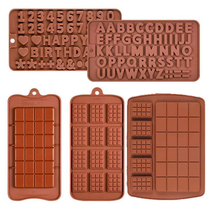 new-silicone-mold-waffle-chocolate-mold-fondant-patisserie-candy-bar-mould-cake-mode-decoration-kitchen-baking-tools