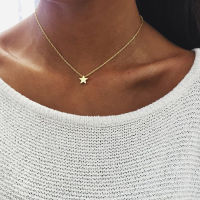 20212021 New Women Chocker GoldSilver Color Chain Star Heart Choker Necklace Jewelry Collana Kolye Bijoux Collares Mujer Collier