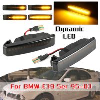 【ข้อมูล】สำหรับ BMW 5 Series E39 1 * เครื่องหมายไฟ LED ด้านข้างสัญญาณไฟเลี้ยวที่มองเห็นได้ชัดเจน12V 3W