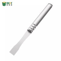 【hot】 BST-75 Metal Spudger Opener Thin Pry Crowbar Repairing Opening Tools Soldering Paste Scraping Tin