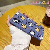 Jjlingji เคสสำหรับออปโป้ไฟนด์ X3 Pro เคสการ์ตูนน่ารักลายกระต่ายเคสโทรศัพท์ดีไซน์ใหม่บางสร้างสรรค์ป้องกันขอบสี่เหลี่ยมเคสนิ่มเคสปลอกซิลิโคนกันกระแทก