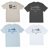 PELAGIC Summer Fishing Shirts Men Sun Protection T-Shirt Outdoor Fishing Quick Dry Camisa Pesca Breathable Short Sleeve T-Shirt