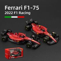 Bburago 1:43 Ferrari 2022 SF21 F1-75 #16 RB18 Redbull F1สูตรรถหล่อตายรถของเล่นแข่งรถโมเดล