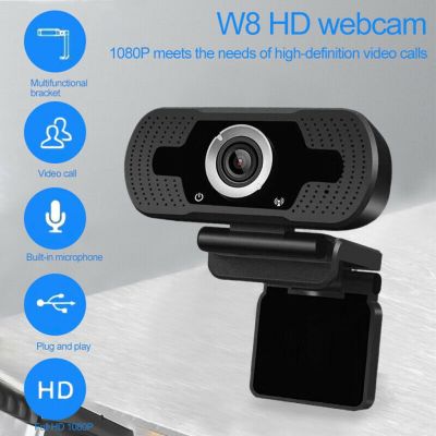 ☏✙ HD Webcam 1080P Web Camera with Microphone for PC Computer Laptop Desktop Android TV USB Webcam